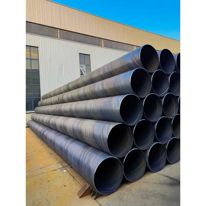 Black Spiral Welded Steel Pipe Black Spiral Welded Steel Pipe